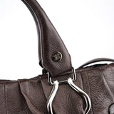 Celine Brown Leather Pillow 2-Way Bag