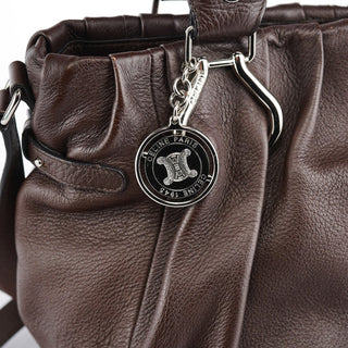 Celine Brown Leather Pillow 2-Way Bag