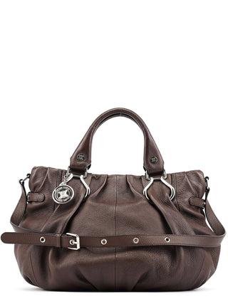 Celine Brown Leather Pillow 2-Way Bag