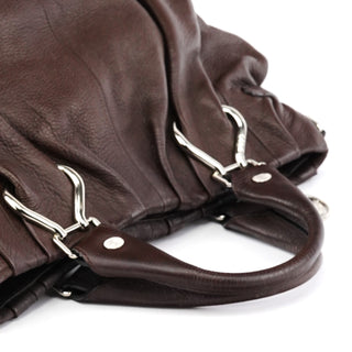 Celine Brown Leather PIllow 2-Way Bag