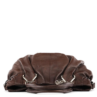 Celine Brown Leather PIllow 2-Way Bag