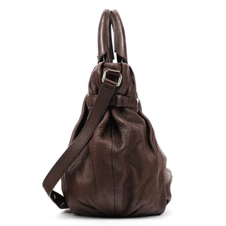 Celine Brown Leather PIllow 2-Way Bag