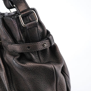 Celine Brown Leather Pillow 2-Way Tote Bag