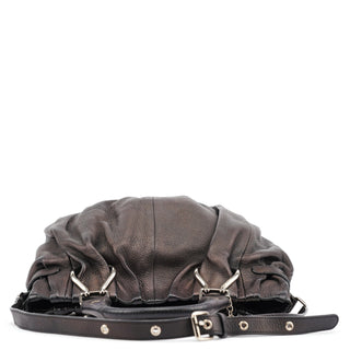 Celine Brown Leather Pillow 2-Way Tote Bag