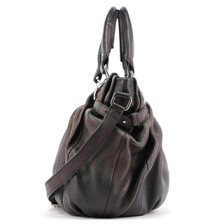 Celine Brown Leather Pillow 2-Way Tote Bag