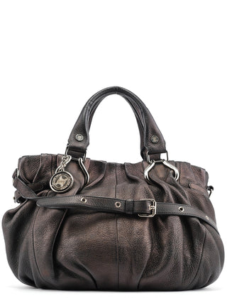 Celine Brown Leather Pillow 2-Way Tote Bag