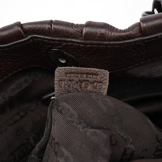 Celine Brown Leather Pillow 2-Way Tote Bag