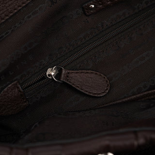 Celine Brown Leather Pillow 2-Way Tote Bag