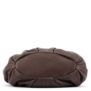 Celine Brown Leather Pillow 2-Way Tote Bag