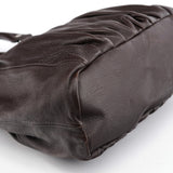 Celine Brown Leather Pillow Tote Bag