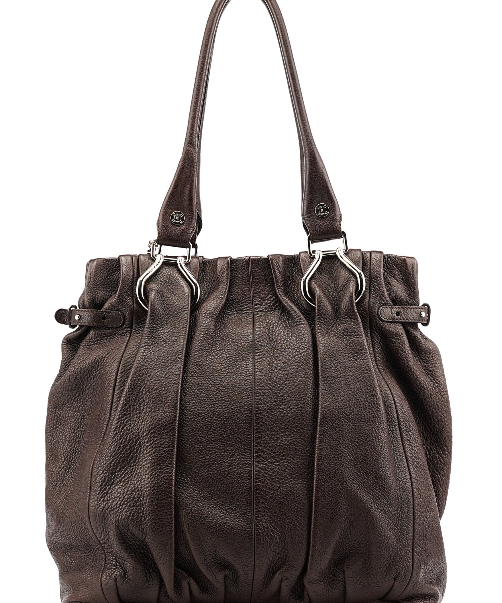 Celine Borsa tote Pillow in pelle marrone