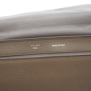 Celine Brown Leather Trapeze 2-Way Bag