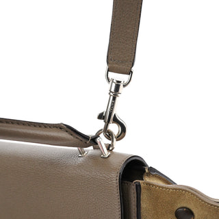 Celine Brown Leather Trapeze 2-Way Bag