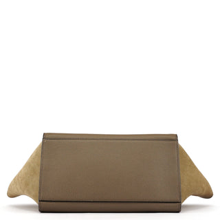 Celine Brown Leather Trapeze 2-Way Bag