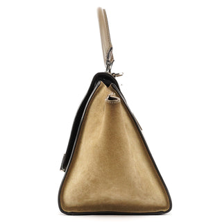 Celine Brown Leather Trapeze 2-Way Bag