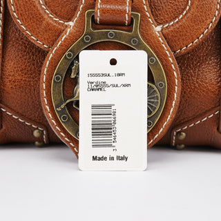 Celine Brown Leather Triomphe Tote Bag