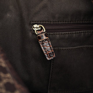 Celine Brown Macadam Bittersweet Shoulder Bag