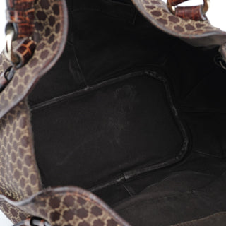 Celine Brown Macadam Bittersweet Shoulder Bag