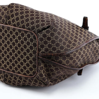 Celine Brown Macadam Bittersweet Shoulder Bag
