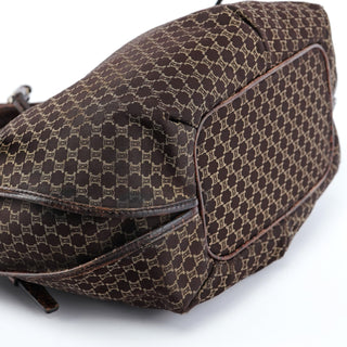 Celine Brown Macadam Bittersweet Shoulder Bag