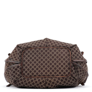 Celine Brown Macadam Bittersweet Shoulder Bag