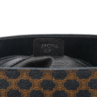 Celine Brown Macadam Canvas Shoulder Bag