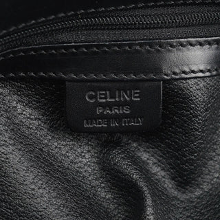 Celine Brown Macadam Canvas Shoulder Bag