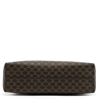 Celine Brown Macadam Canvas Shoulder Bag