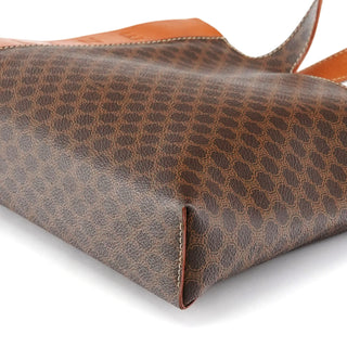 Celine Brown Macadam Logo Tote Bag