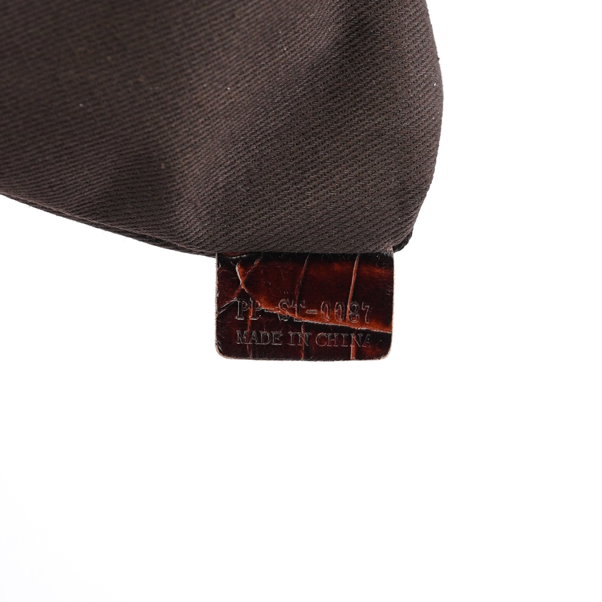 Celine Brown Macadam Monogram Bittersweet Bag
