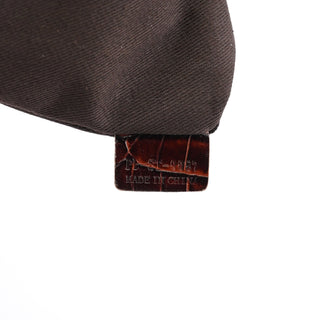 Celine Brown Macadam Monogram Bittersweet Bag