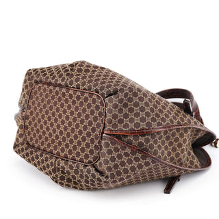 Celine Brown Macadam Monogram Bittersweet Bag