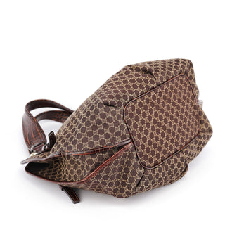 Celine Brown Macadam Monogram Bittersweet Bag