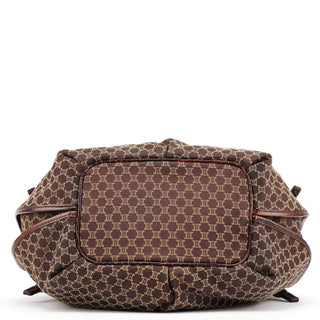 Celine Brown Macadam Monogram Bittersweet Bag
