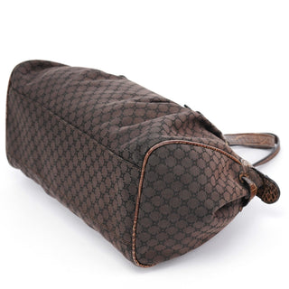 Celine Brown Macadam Monogram Tote Bag