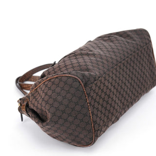 Celine Brown Macadam Monogram Tote Bag