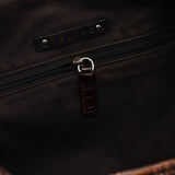 Celine Brown Macadam Shoulder Bag