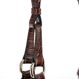 Celine Brown Macadam Shoulder Bag