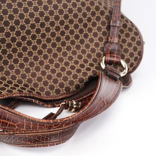 Celine Brown Monogram Bittersweet Shoulder Bag