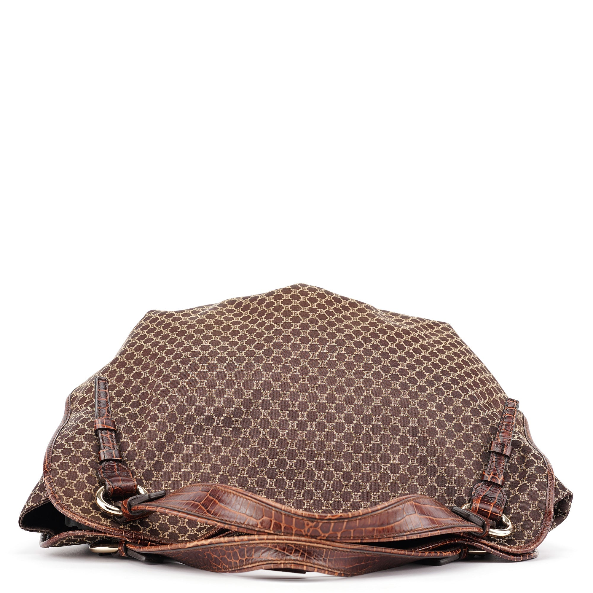 Celine Brown Monogram Bittersweet Shoulder Bag
