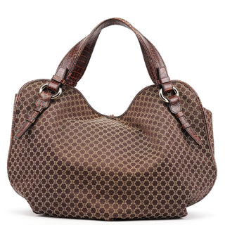 Celine Brown Monogram Bittersweet Shoulder Bag