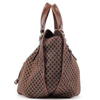 Celine Brown Monogram Bittersweet Shoulder Bag