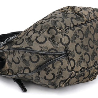 Celine Brown Monogram Bittersweet Shoulder Bag