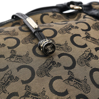 Celine Brown Monogram Bittersweet Shoulder Bag