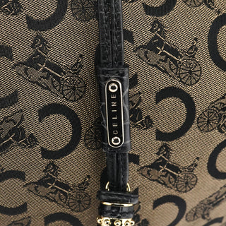 Celine Brown Monogram Bittersweet Shoulder Bag