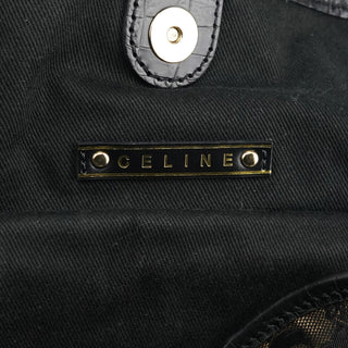 Celine Brown Monogram Canvas Bittersweet Shoulder Bag
