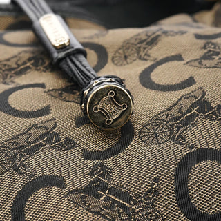 Celine Brown Monogram Canvas Bittersweet Shoulder Bag