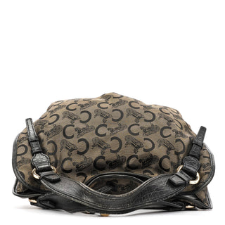 Celine Brown Monogram Canvas Bittersweet Shoulder Bag