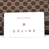 Celine Brown Monogram Leather Boogie Tote Bag