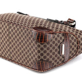 Celine Brown Monogram Leather Boogie Tote Bag